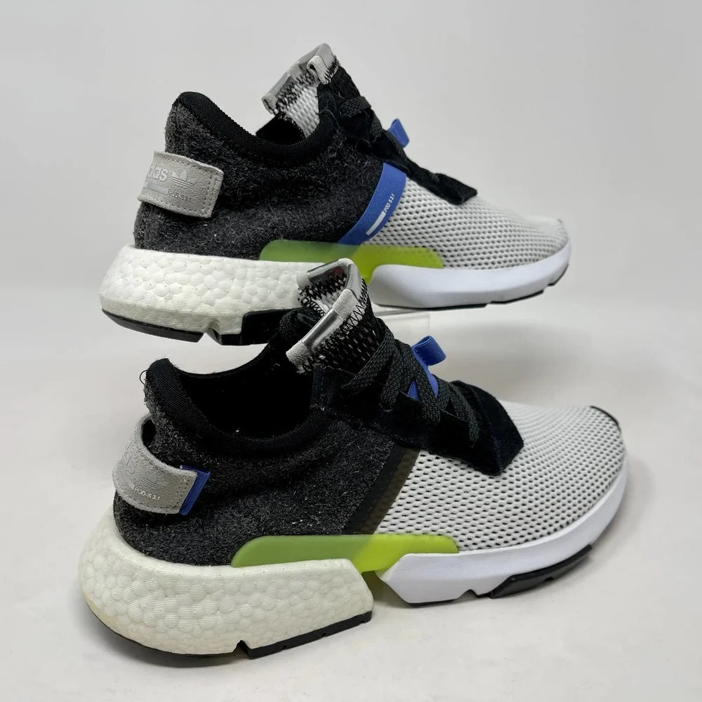 Adidas POD-S3.1 Men's Sz 11 PVY702001 White‎ Grey Black S881-1374
